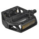 Pedals Azimut BMX Platform Alu 1/2" w/bearings and reflectors black
