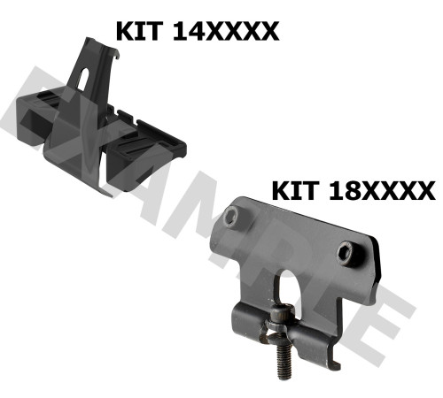 Roof rack adapter set Thule (all models)