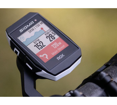 Bike computer SIGMA ROX 11.1 Evo GPS White Sensor Set