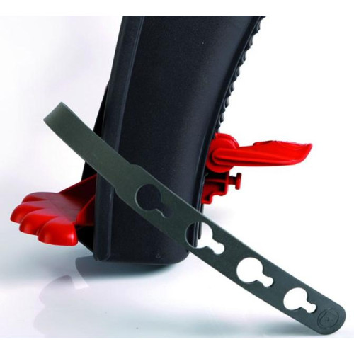 Child seat Bellelli Tatoo Handlefix front dark grey