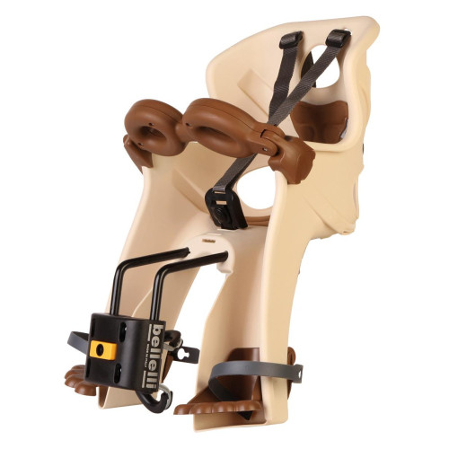 Child seat Bellelli Freccia B-fix front beige-vintage