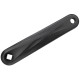 Left crank arm SunRace CAM500 alu black-175MM