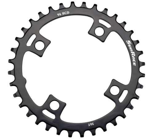 Chainring SunRace CRMS00 Narrow-Wide Steel 96BCD 10/11/12-speed 36T