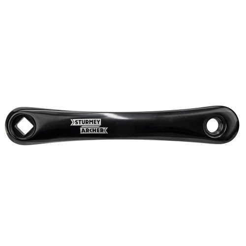 Front crankset Sturmey-Archer 170mm 1-speed black-46T