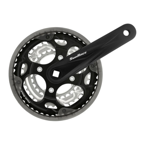 Front crankset SunRace FCM300 48x38x28T 170mm 6/7/8-speed w/ CG