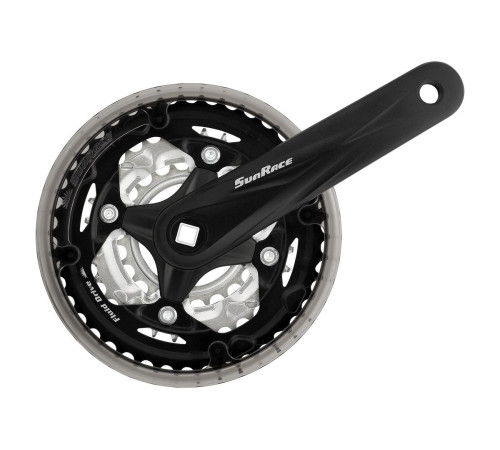 Front crankset SunRace FCM600 42x32x22T 170mm 7/8-speed w/ CG