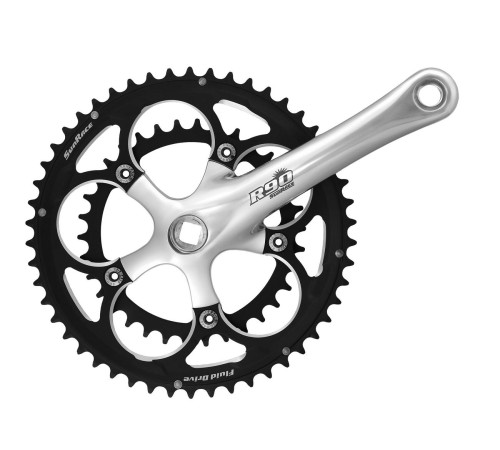 Front crankset SunRace FCR9F 50x34T 170mm 2x9-speed