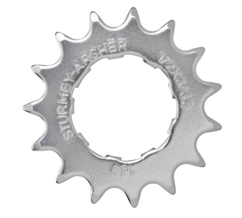Sprocket Sturmey-Archer 3/32" flat casette type (9-spline)-15T