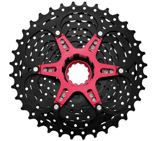 Aizmugurējais zobratu bloks SunRace CSMX0 10-speed 11-36T black