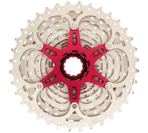 Aizmugurējais zobratu bloks SunRace CSMX0 10-speed 11-36T metallic