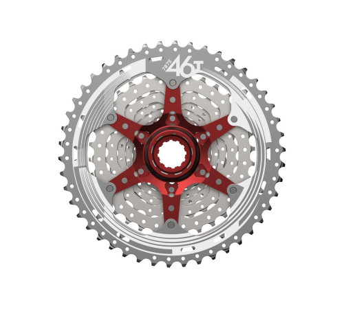 Cassette SunRace CSMX3 10-speed metallic-11-46T