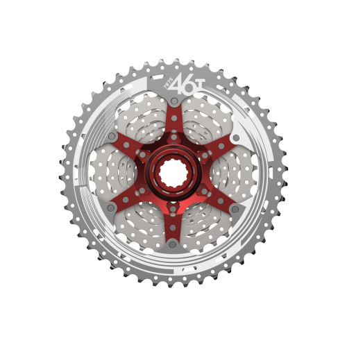 Cassette SunRace CSMX3 10-speed metallic-11-46T