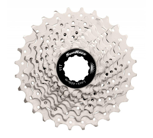Aizmugurējais zobratu bloks SunRace CSRS1 10-speed metallic-11-32T
