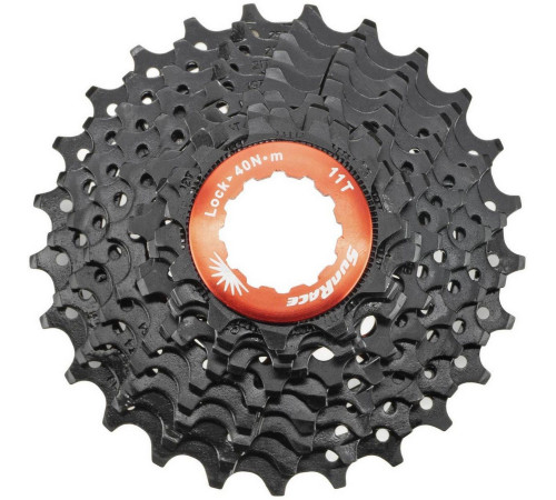 Aizmugurējais zobratu bloks SunRace CSRX0 10-speed black-11-25T