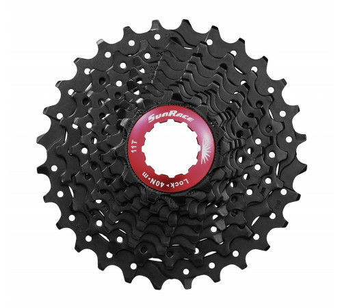 Aizmugurējais zobratu bloks SunRace CSRX0 10-speed black-11-32T