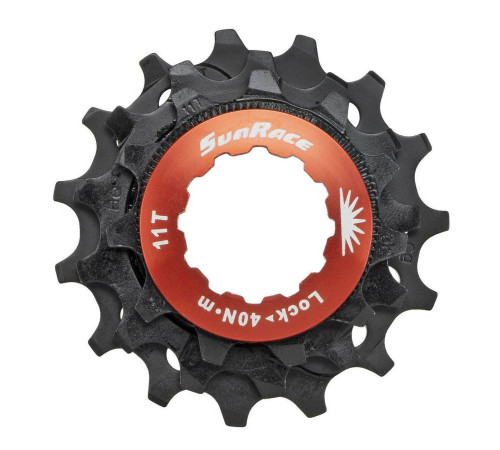 Sprocket set SunRace SPCS11 11-13-15T 11-speed with lockring black