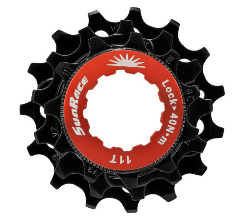 Sprocket set SunRace SPCS12 11-13-15T 12-speed with lockring black
