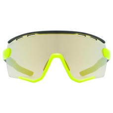 Brilles Uvex Sportstyle 236 Set black lime mat / mirror yellow