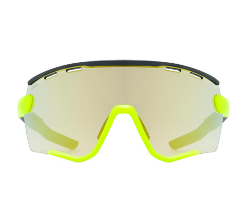 Glasses Uvex Sportstyle 236 Set black lime mat / mirror yellow