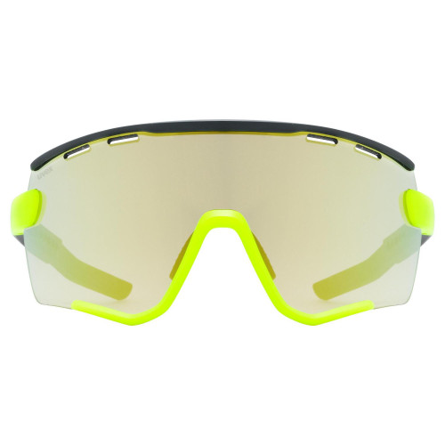 Glasses Uvex Sportstyle 236 Set black lime mat / mirror yellow