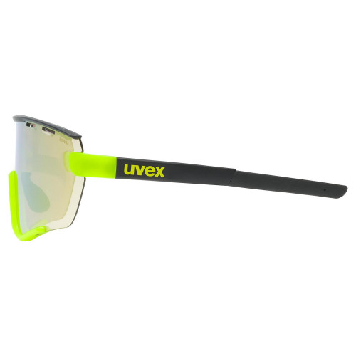 Glasses Uvex Sportstyle 236 Set black lime mat / mirror yellow