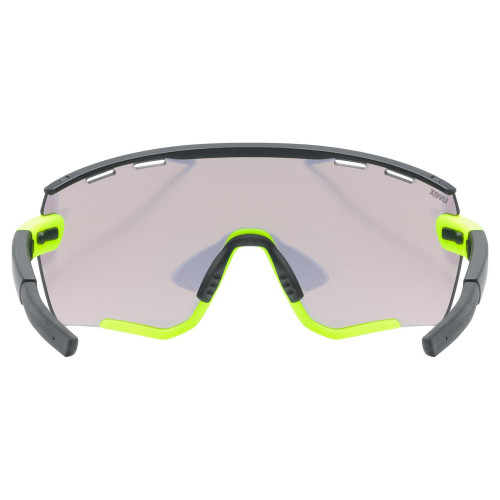 Glasses Uvex Sportstyle 236 Set black lime mat / mirror yellow