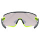 Glasses Uvex Sportstyle 236 Set black lime mat / mirror yellow