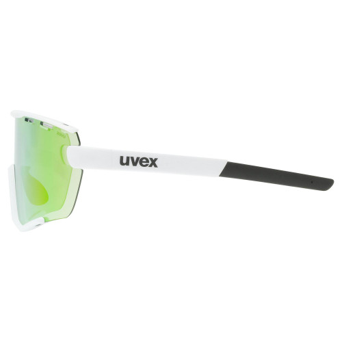 Glasses Uvex Sportstyle 236 Set white mat / mirror green