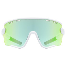 Brilles Uvex Sportstyle 236 Set white mat / mirror green