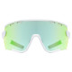 Glasses Uvex Sportstyle 236 Set white mat / mirror green