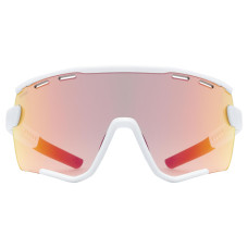 Brilles Uvex Sportstyle 236 Set small white mat / mirror red