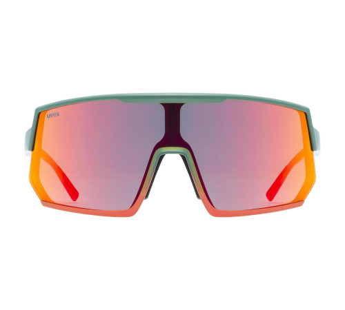 Glasses Uvex Sportstyle 235 moss grapefruit / mirror red