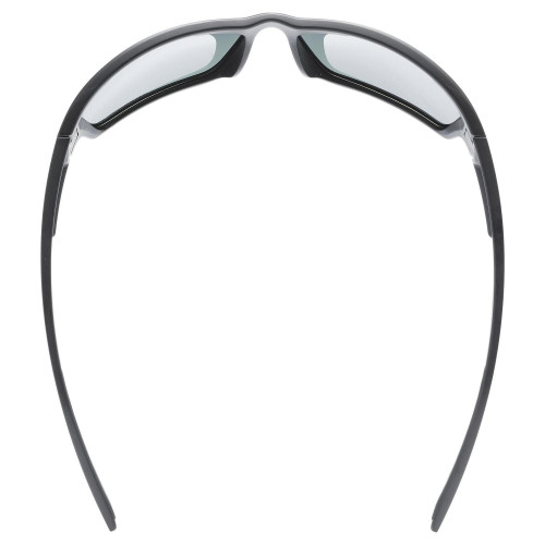 Glasses Uvex Sportstyle 233 P black mat / litemirror silver