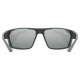 Glasses Uvex Sportstyle 233 P black mat / litemirror silver