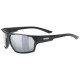 Glasses Uvex Sportstyle 233 P black mat / litemirror silver