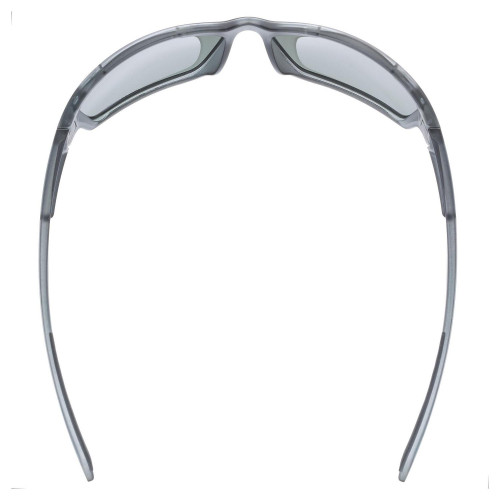 Glasses Uvex Sportstyle 233 P smoke mat / mirror blue