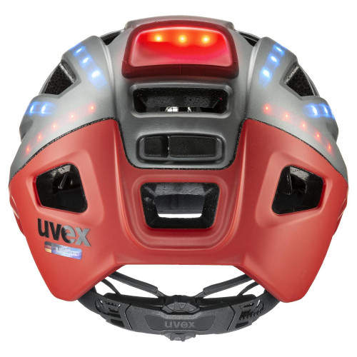 Helmet Uvex Finale light 2.0 silver red mat-56-61CM