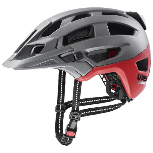 Helmet Uvex Finale light 2.0 silver red mat-56-61CM