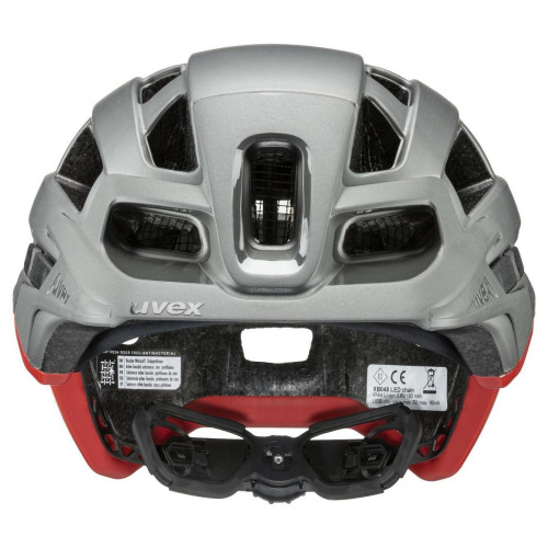 Helmet Uvex Finale light 2.0 silver red mat-56-61CM