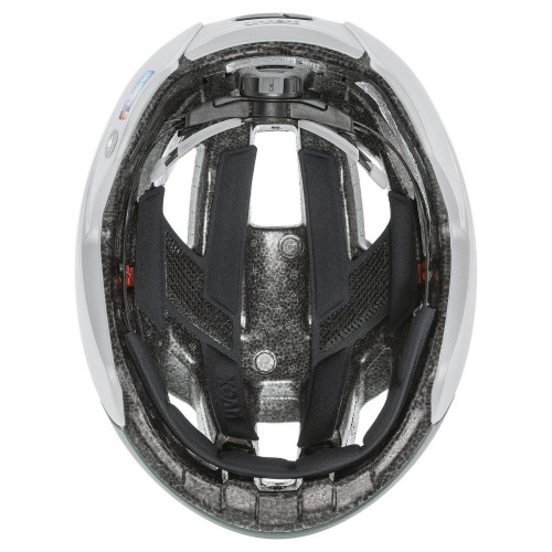 Helmet Uvex Rise cc Tocsen irish green-silver mat-56-60CM