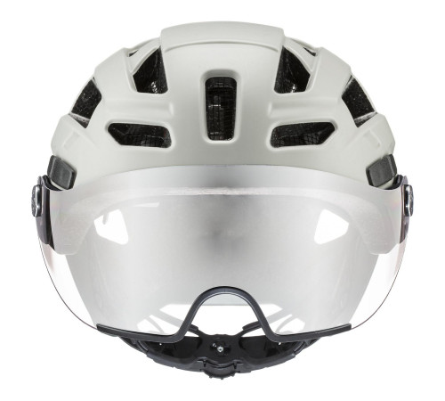 Velo ķivere Uvex Finale visor sand-white mat-52-57CM