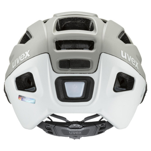Velo ķivere Uvex Finale visor sand-white mat-52-57CM