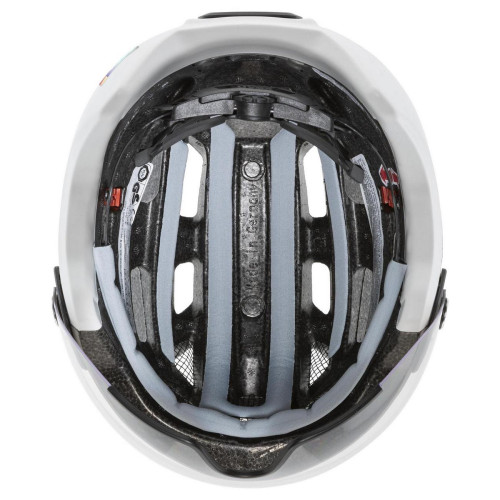 Velo ķivere Uvex Finale visor sand-white mat-52-57CM