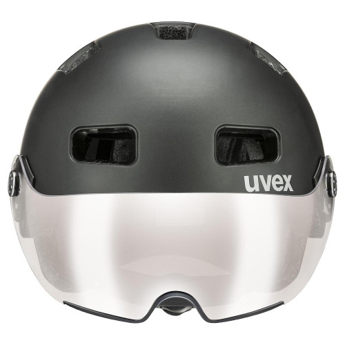 Helmet Uvex Rush visor black-silver mat-55-58CM