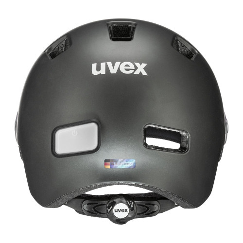 Helmet Uvex Rush visor black-silver mat-55-58CM