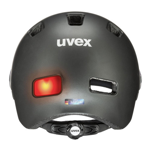Helmet Uvex Rush visor black-silver mat-58-61CM