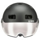 Helmet Uvex Rush visor black-silver mat-58-61CM