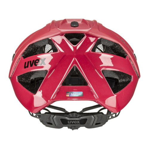 Helmet Uvex Quatro cc dark red-black mat-52-57CM