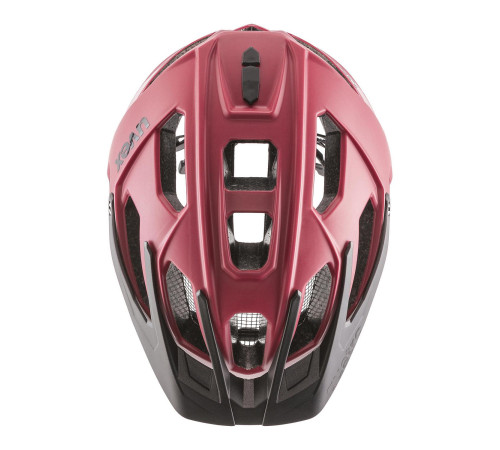 Helmet Uvex Quatro cc dark red-black mat-52-57CM