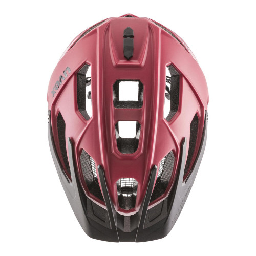 Helmet Uvex Quatro cc dark red-black mat-52-57CM